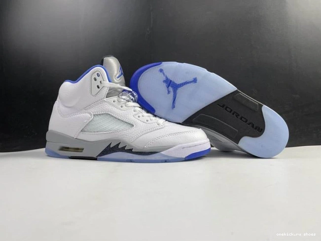 Rep White Stealth Air DD0587-140 (2021) Retro 5 Jordan 0813